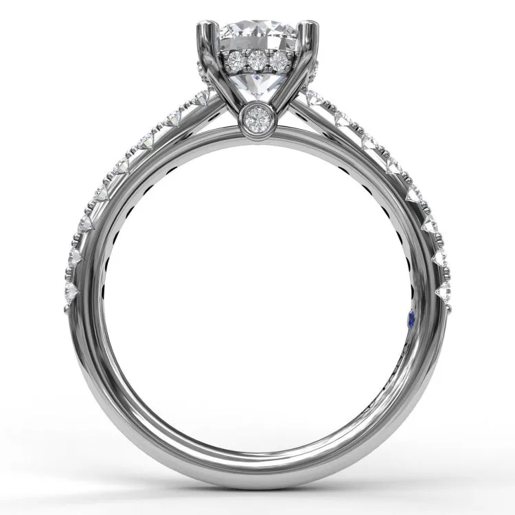 Timeless Single Row Engagement Ring