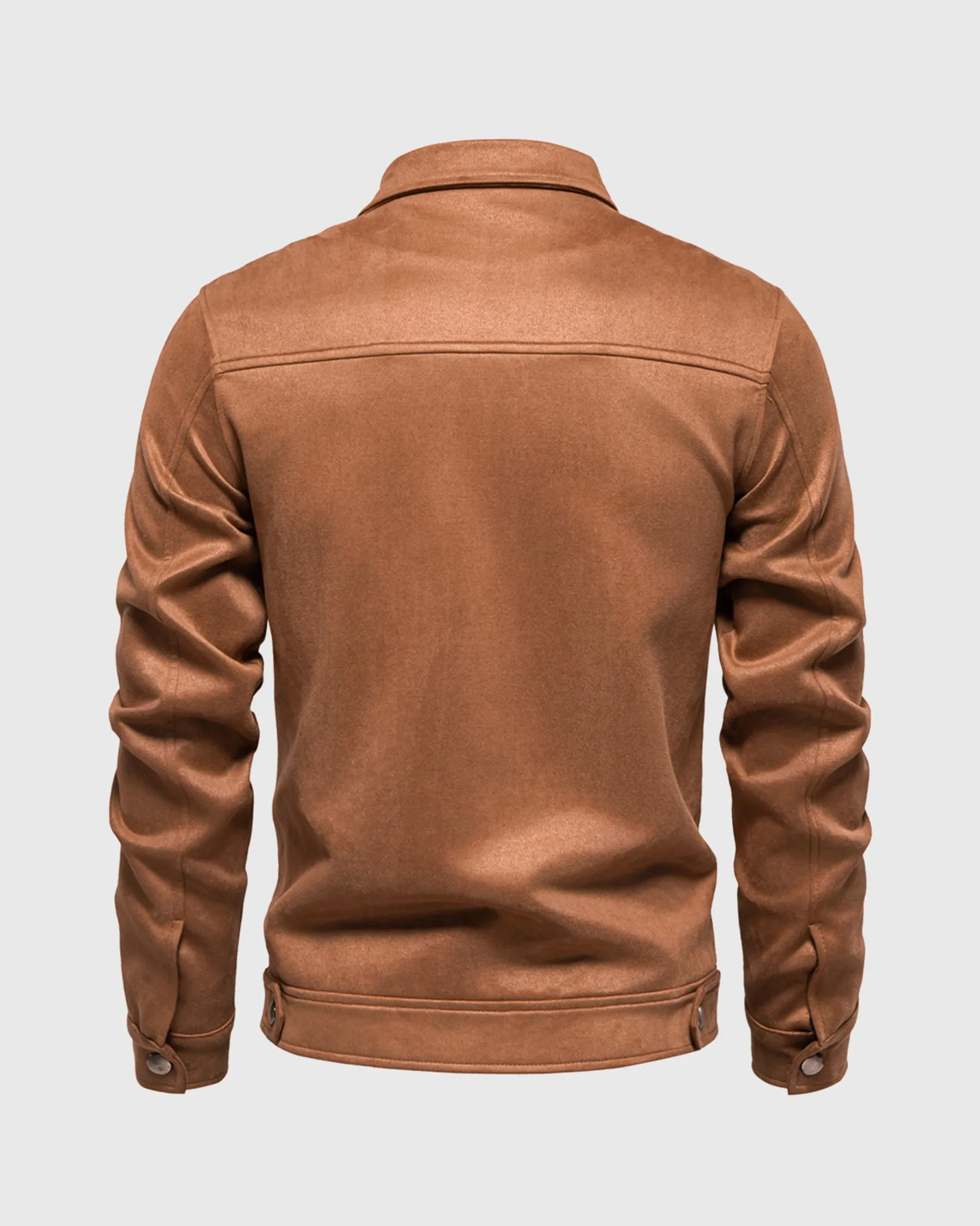 Timeless Suede Bomber Jacket