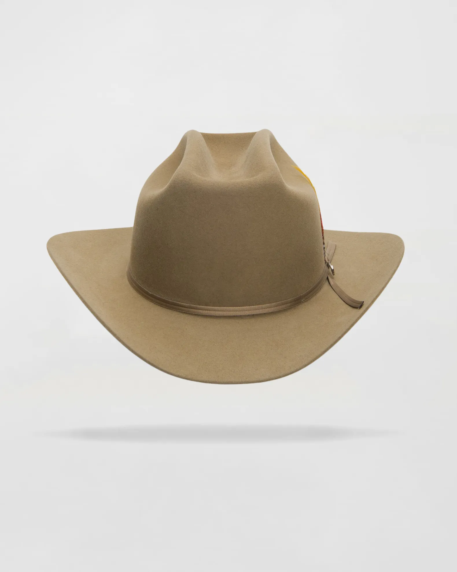 Timeless Trims Felt Outdoot Hat in Beige