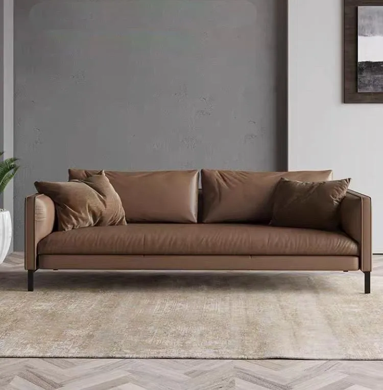 Timothy Genuine Leather Sofa