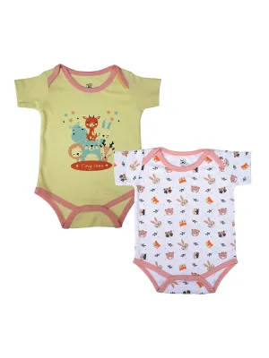 Tiny Lane Baby Onesies - Jolly Ride   Honey Bunny (Pack of 2)