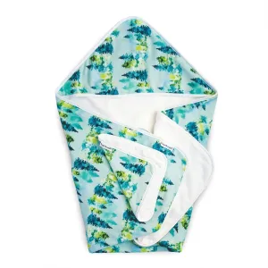 Tiny Twinkle Kaffle Hooded Towel - Forest