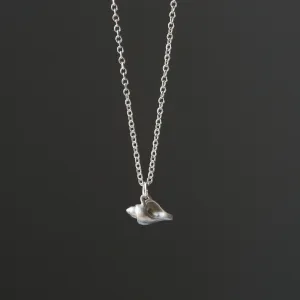 Tiny Whelk Shell Ruthie B. Necklace