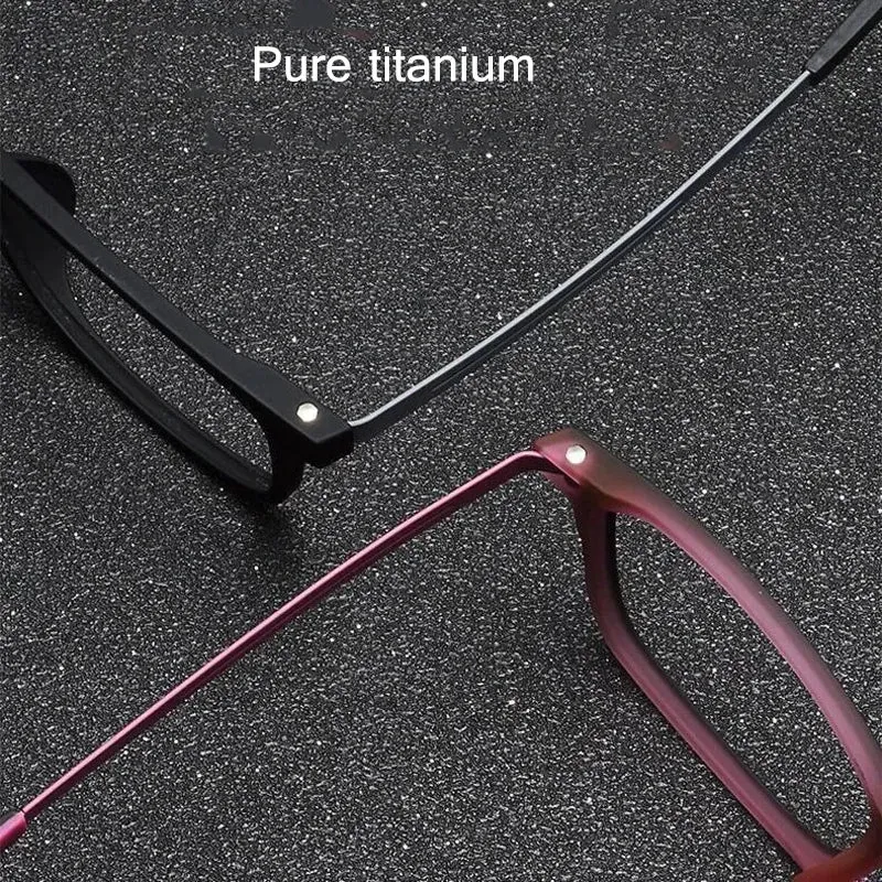 Titanium Progressive Photochromic Multifocal Reading Glasses