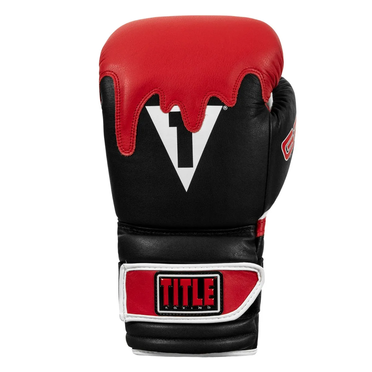 TITLE Boxing Gel Lava Leather Series Bag Gloves