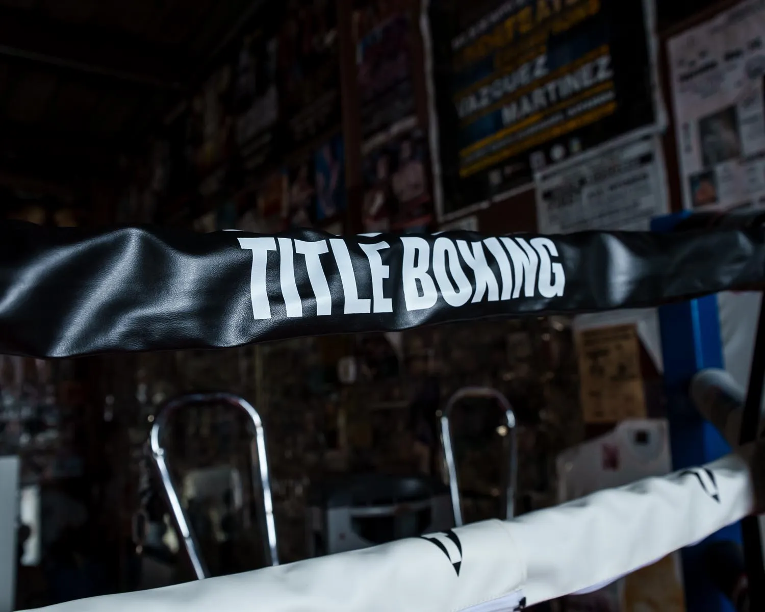 TITLE Boxing Pro Vinyl Zippered Rope Cover