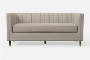 Tivoli 3 Seater Sofa Sand Leather