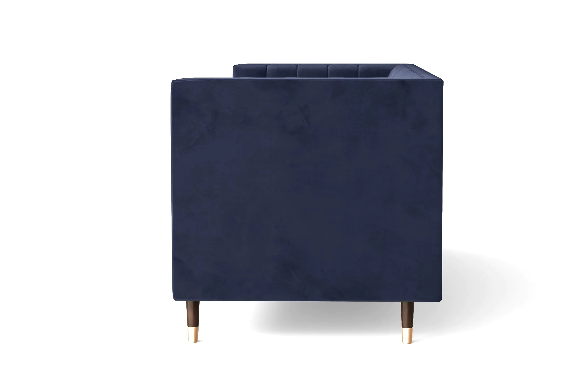 Tivoli 4 Seater Sofa Dark Blue Velvet