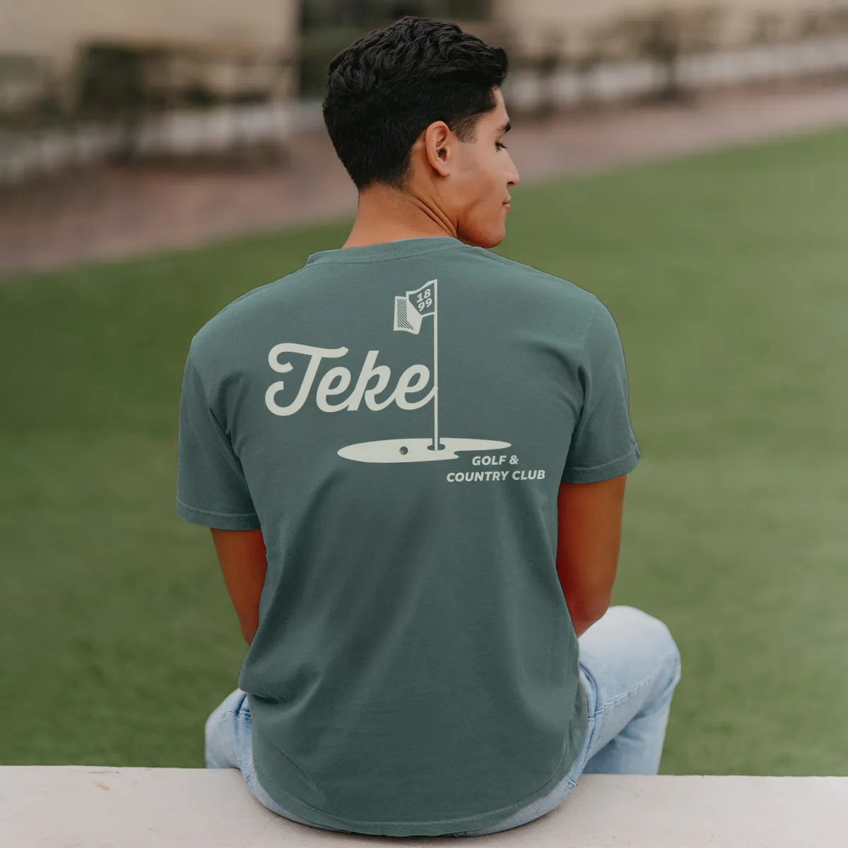 TKE Comfort Colors Par For The Course Short Sleeve Tee