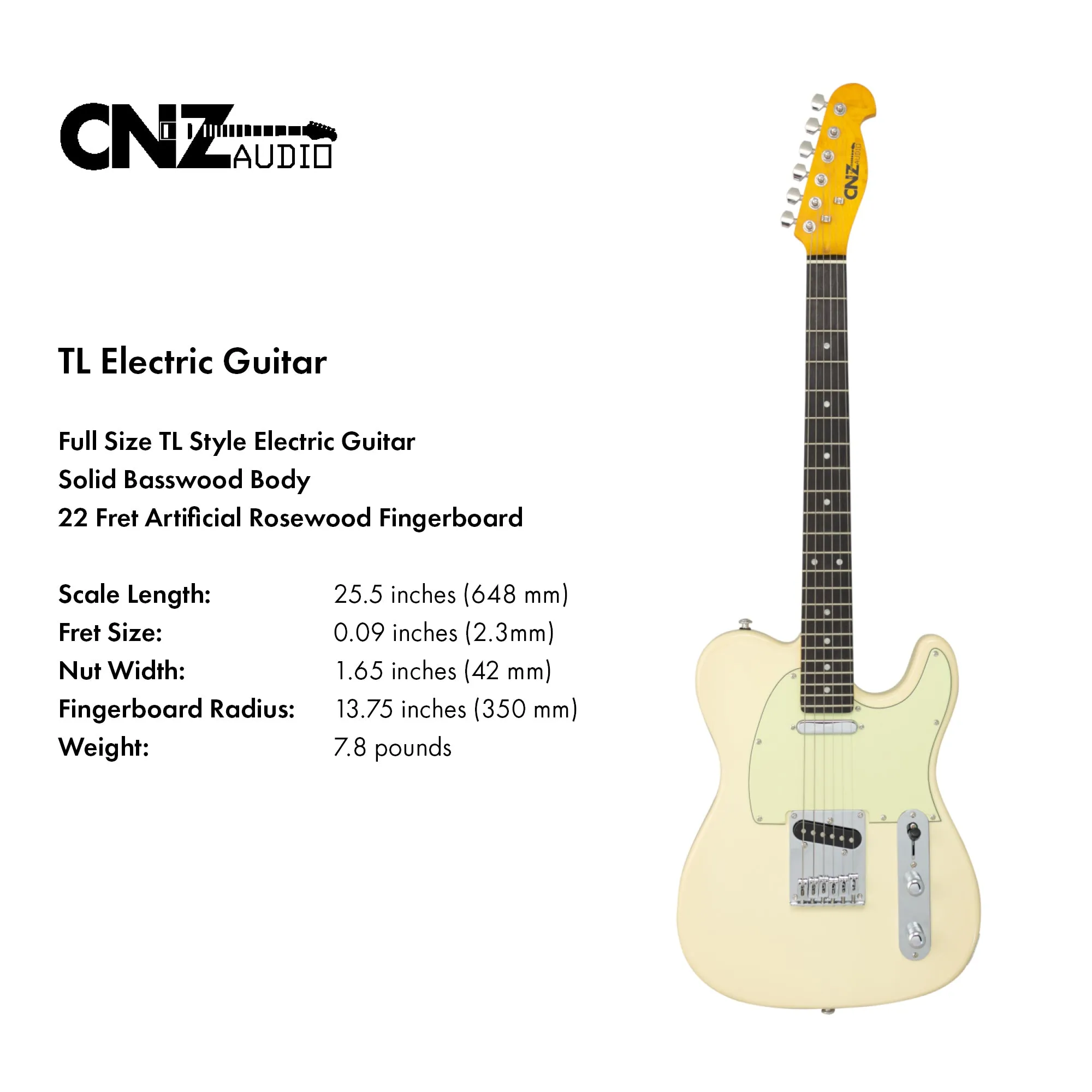 TL-C-SG | Electric Guitar - Surf Green