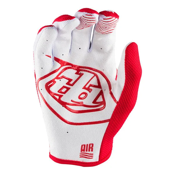 TLD Air Ventilated And Lightweight Gloves, Red, Medium