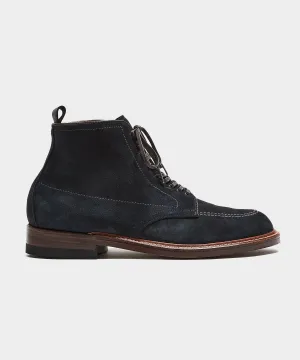 Todd Snyder   Alden Indy Boot Navy Suede