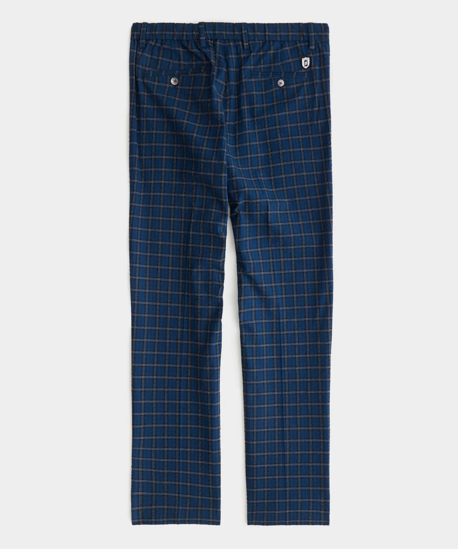 Todd Snyder x FootJoy Seersucker Drawstring Sutton Pant Navy Check