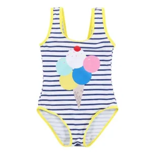 Toddler and Kid Girl's Ice Cream Print Swimsuit