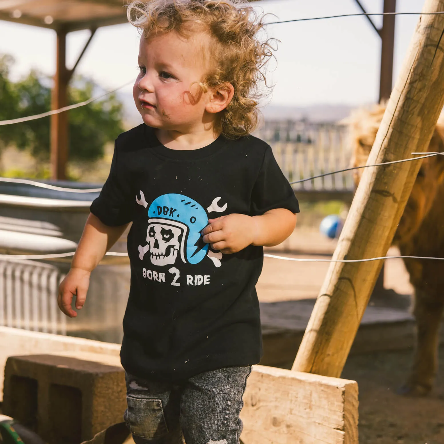 Toddler - Born 2 Ride Tee