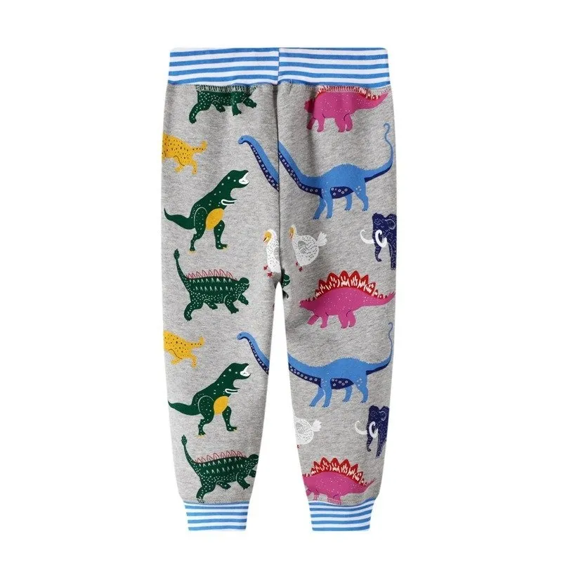 Toddler Boy's Dinosaur Print Pants