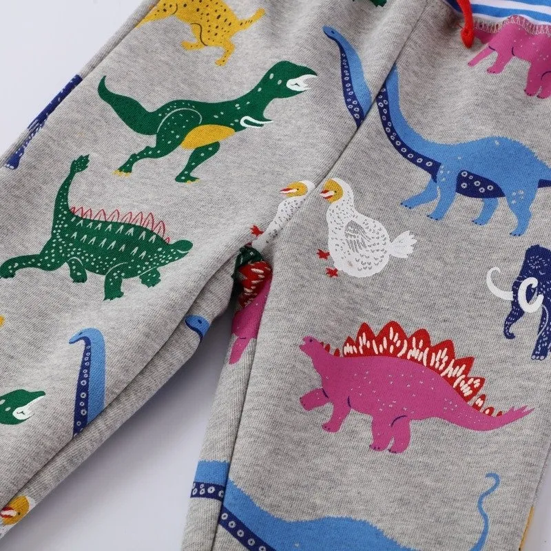 Toddler Boy's Dinosaur Print Pants