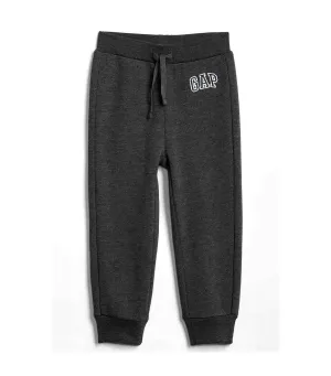 Toddler Gap Logo Fleece Pants - Charcoal Gray B65