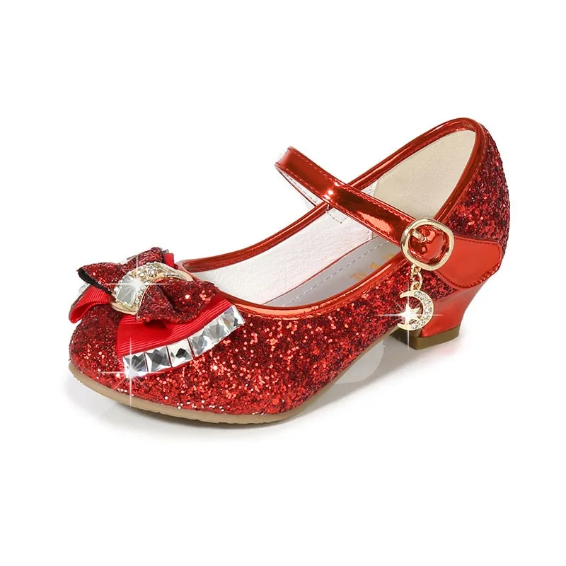 Toddler Girls Crystal Party Shoes