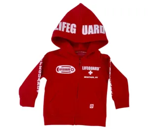 Toddler Lifeguard Zip-Up Hoodie