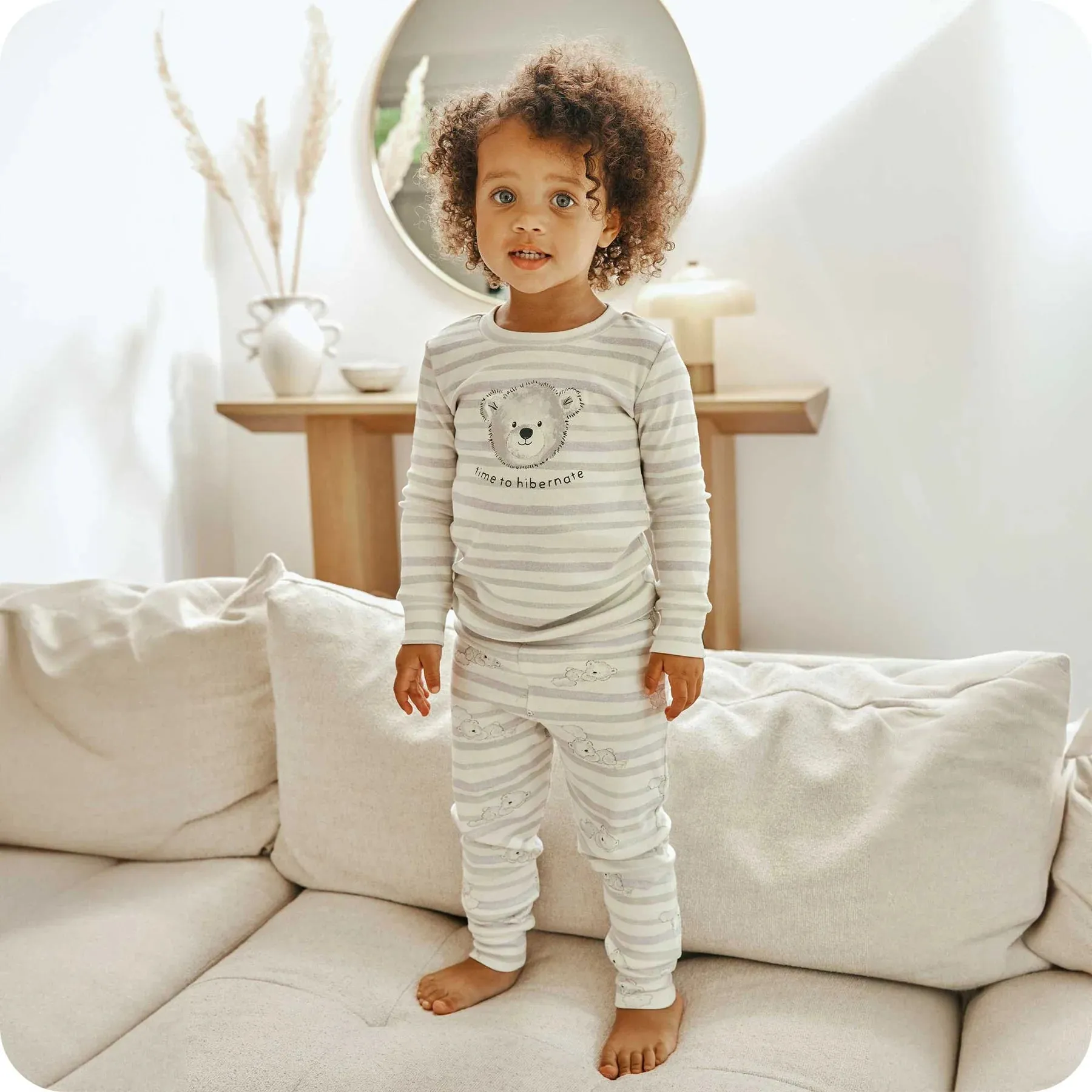 Toddler Marshmallow Bear Pajamas