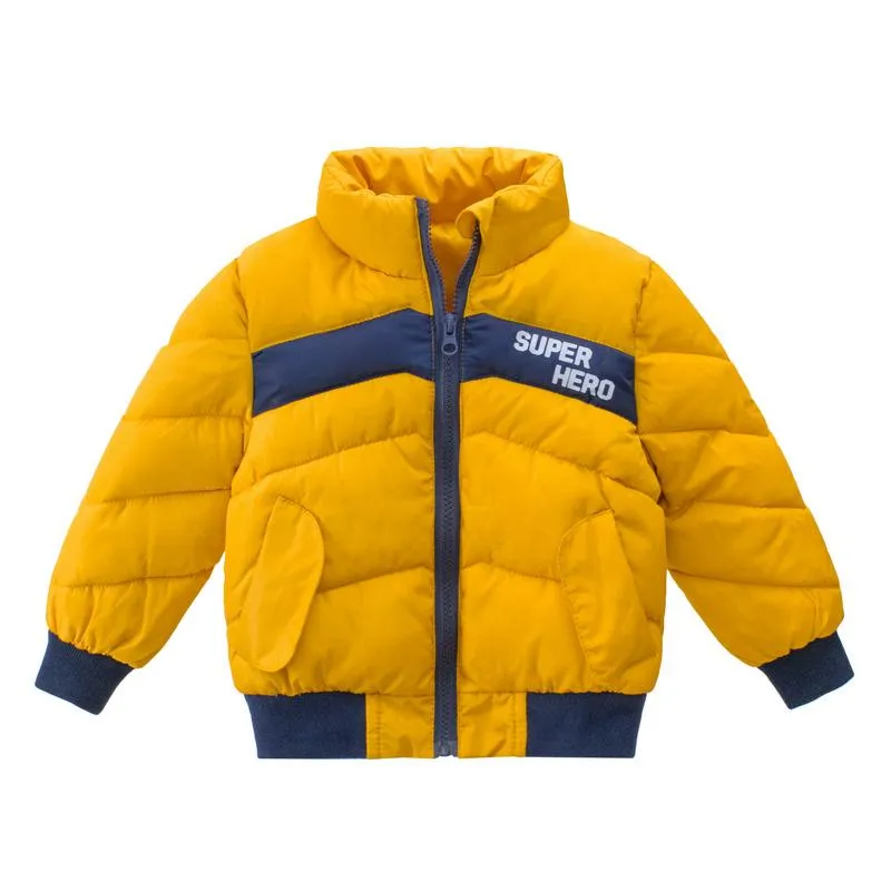 Toddler/Kid "Superhero" Causal Puffer Coat (3 colors)