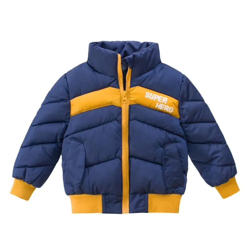 Toddler/Kid "Superhero" Causal Puffer Coat (3 colors)