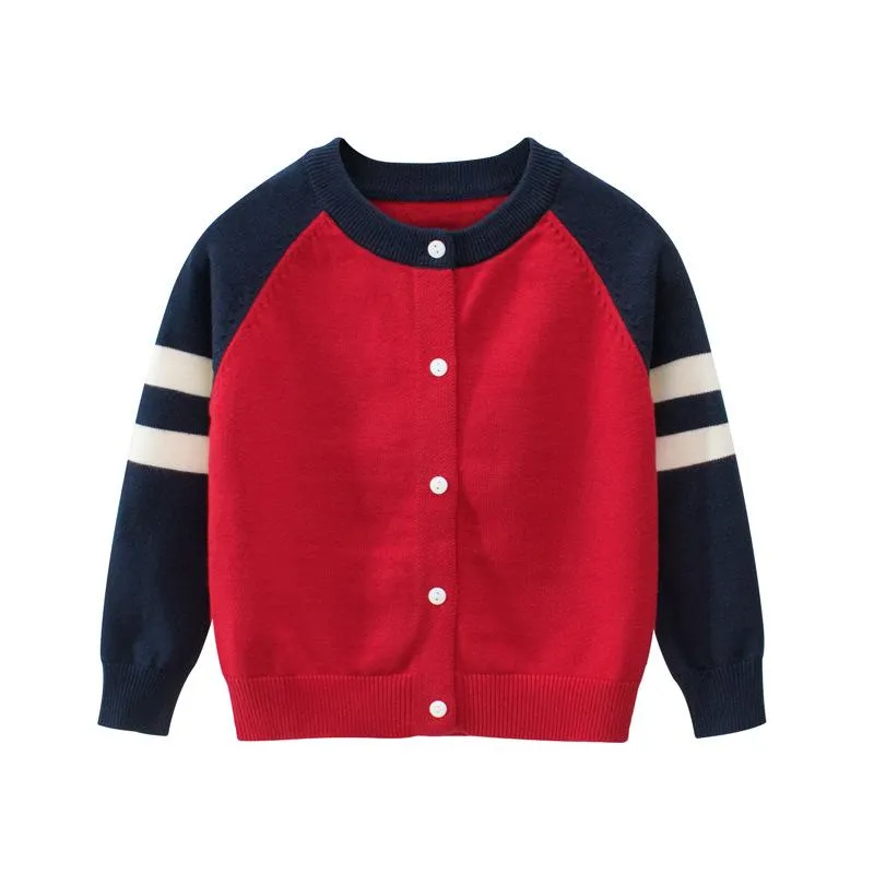 Toddler/Kid Stripes Casual Knit Sweater (2 colors)