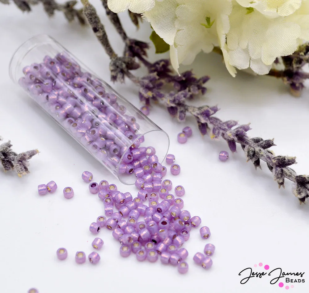 TOHO 8/0 Seed Beads in Wisteria Garden