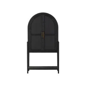 Tolle Bar Cabinet in Black