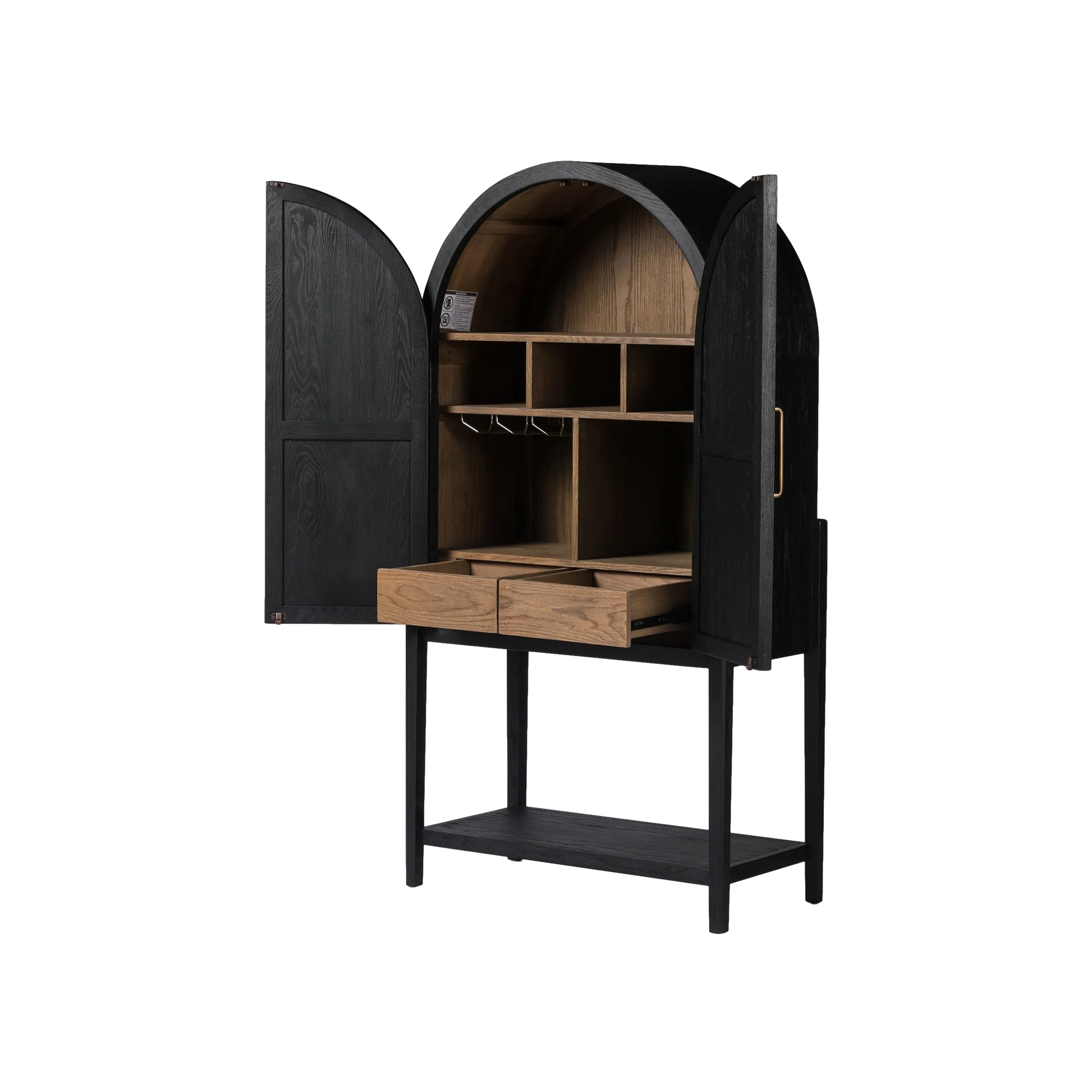 Tolle Bar Cabinet in Black