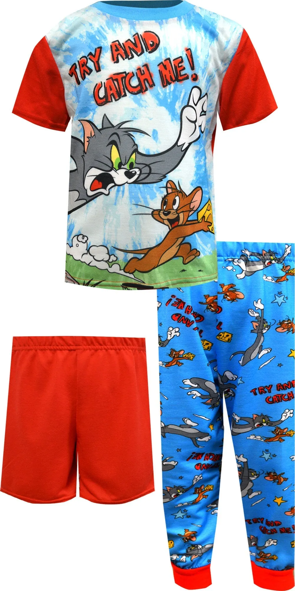 Tom and Jerry Try and Catch Me Pajama