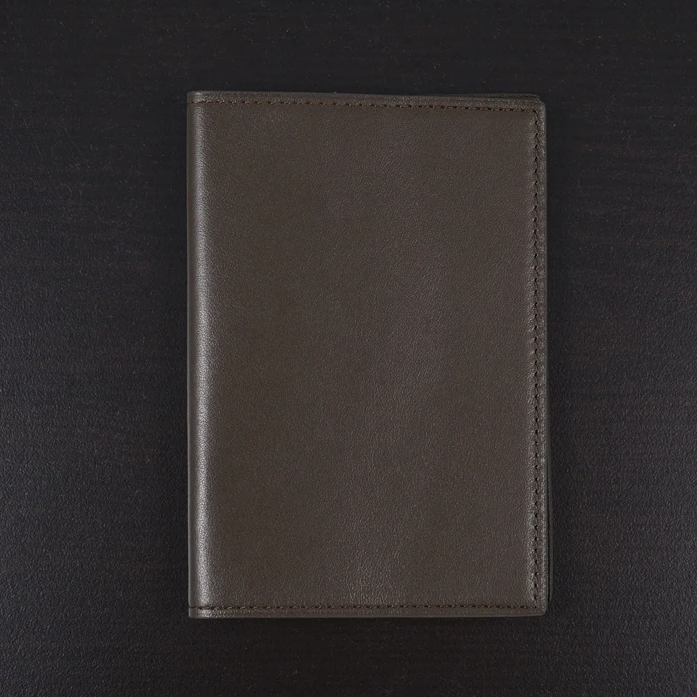 Tom Ford Passport Cover in Olive Leather