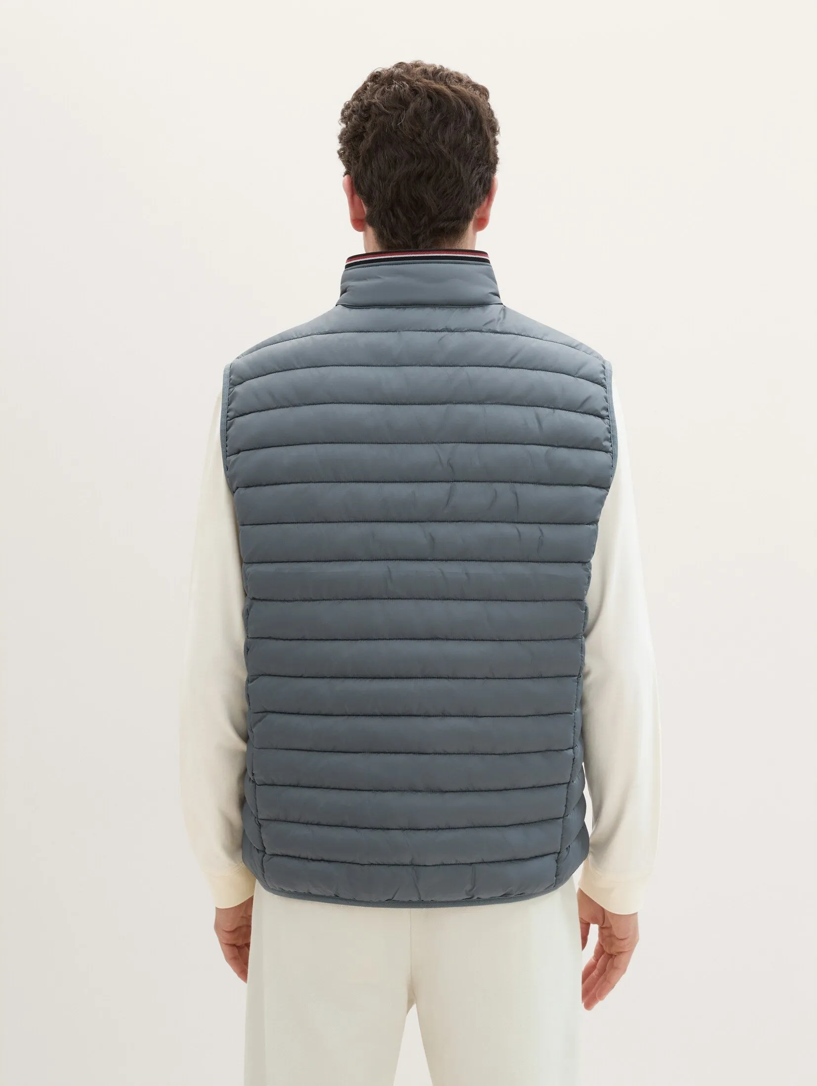 Tom Tailor Light Weight Blue Grey Vest