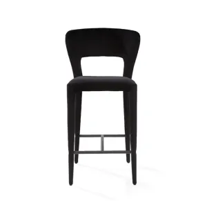 Tommy Franks Pari I Bar Stool - Black Vanity