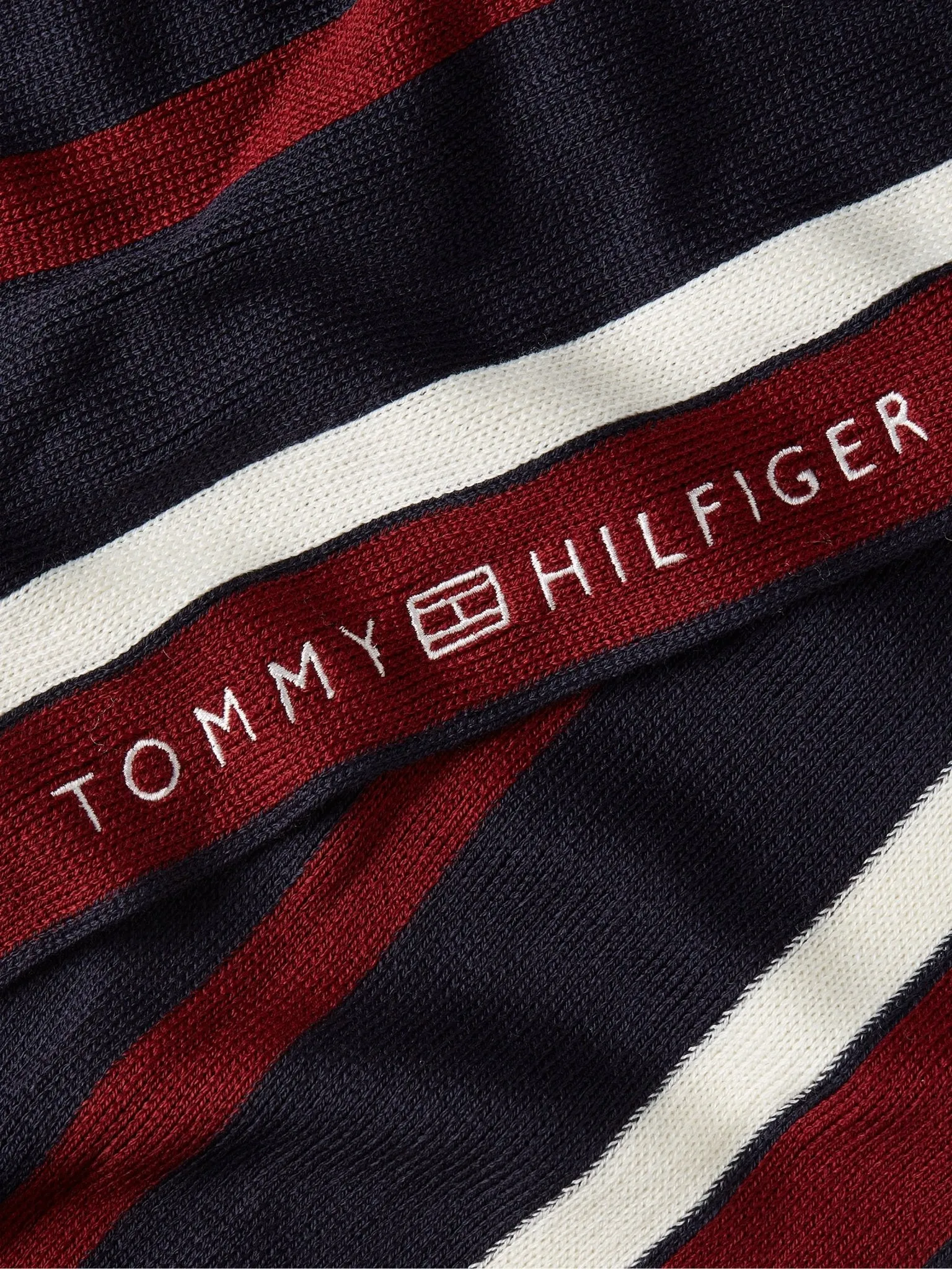 Tommy Hilfiger Corporate Stripe Raschelle Scarf