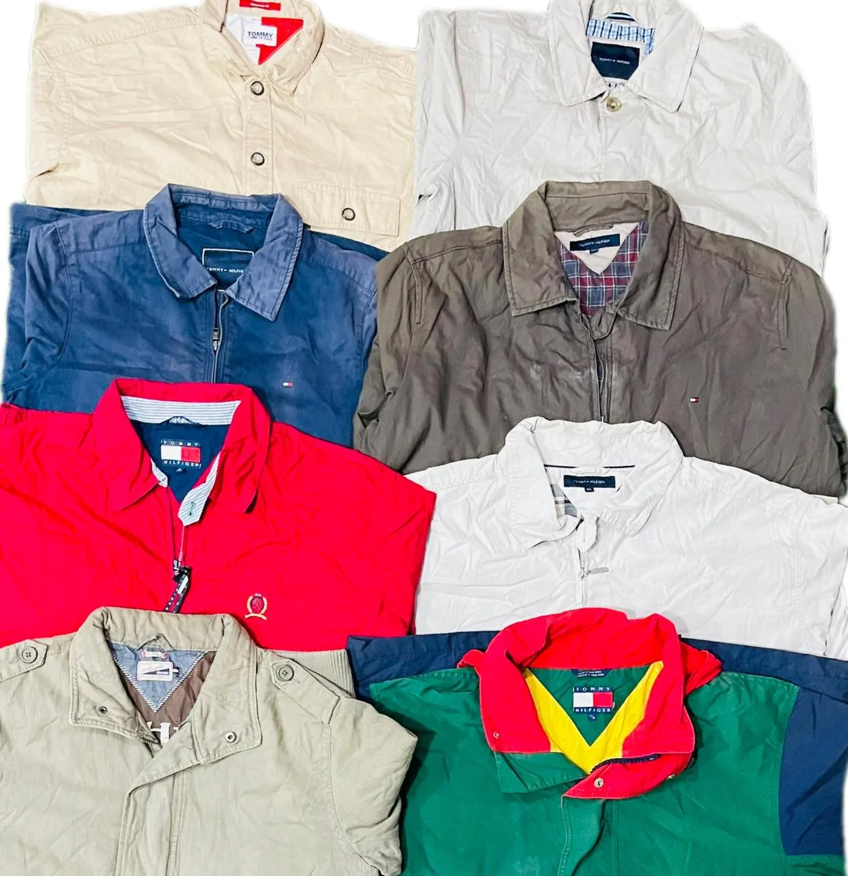 Tommy hilfiger cotton jackets 19 pcs