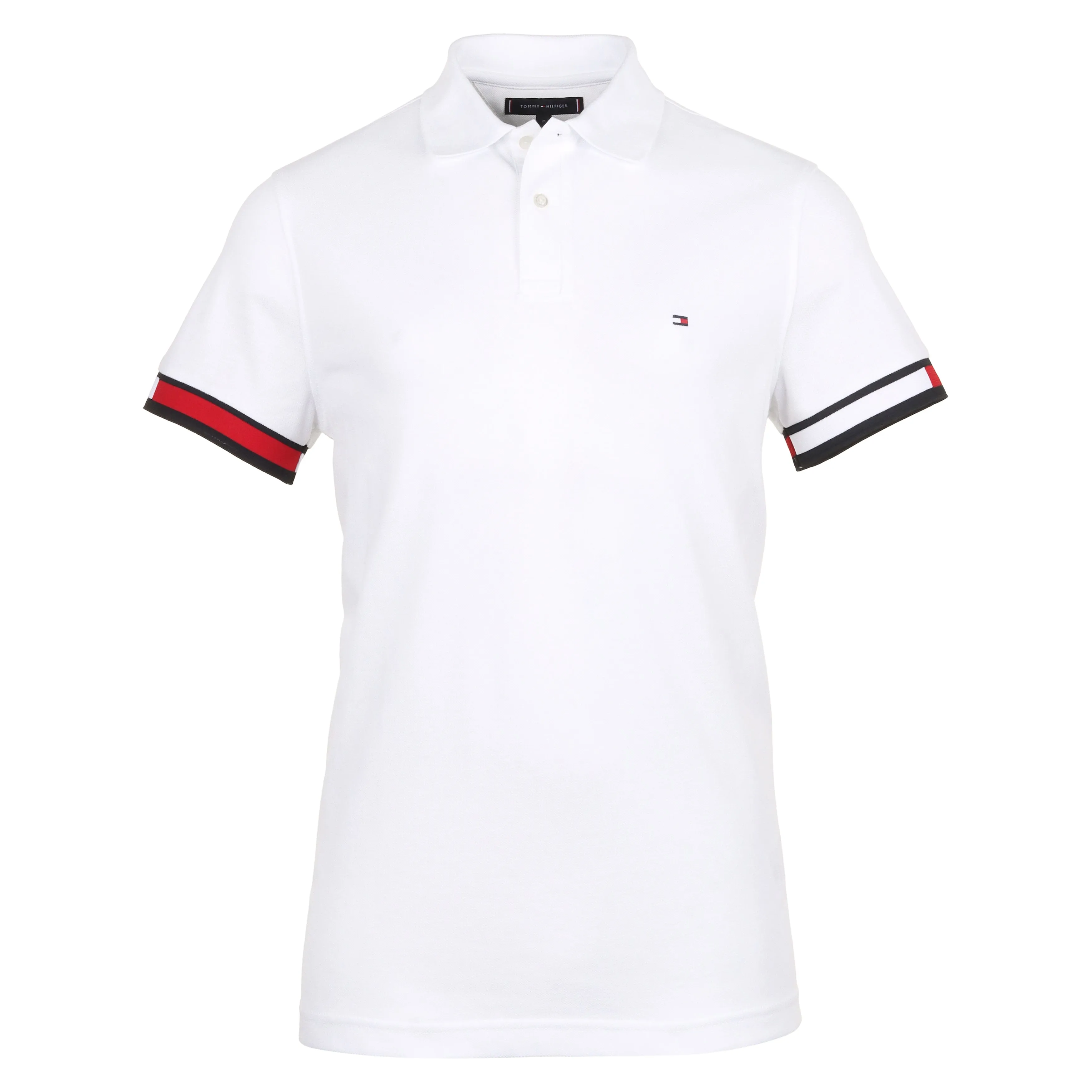 Tommy Hilfiger Flag Cuff Polo Shirt