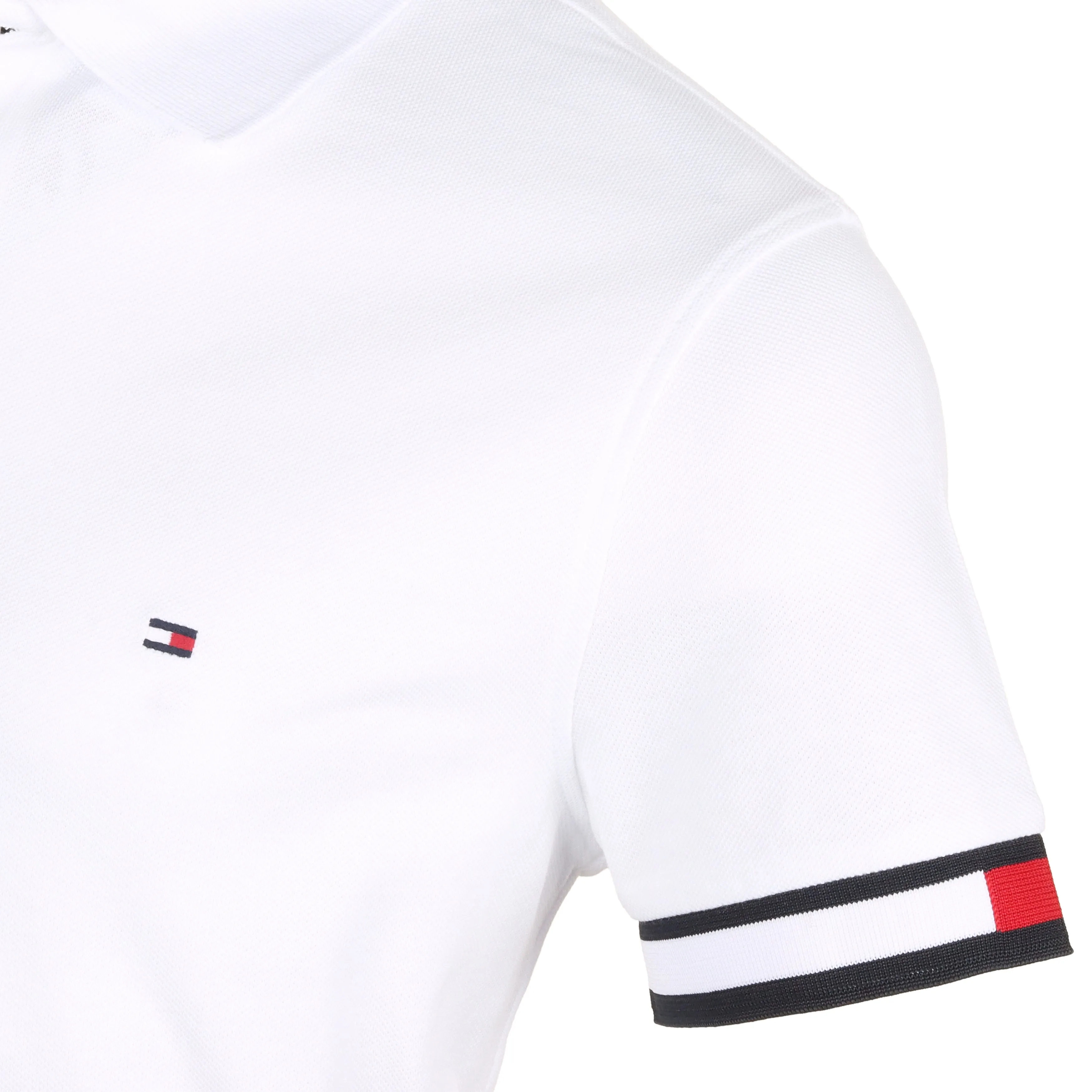 Tommy Hilfiger Flag Cuff Polo Shirt