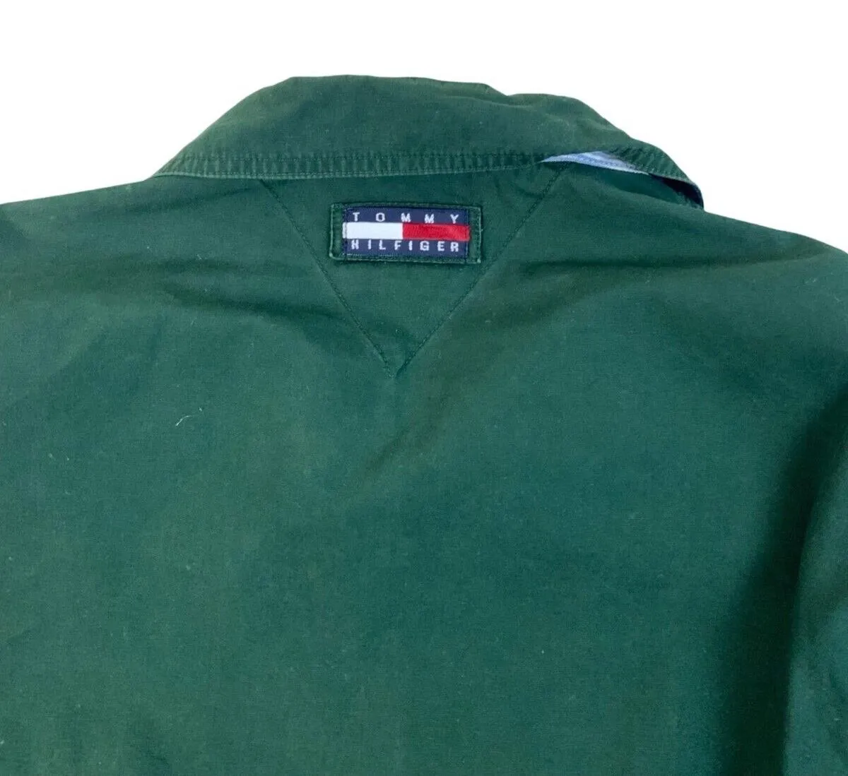 TOMMY HILFIGER HARRINGTON JACKET FOREST GREEN SIZE XL