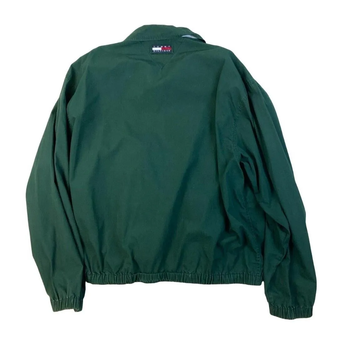 TOMMY HILFIGER HARRINGTON JACKET FOREST GREEN SIZE XL