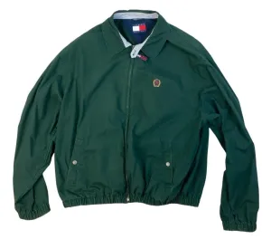 TOMMY HILFIGER HARRINGTON JACKET FOREST GREEN SIZE XL