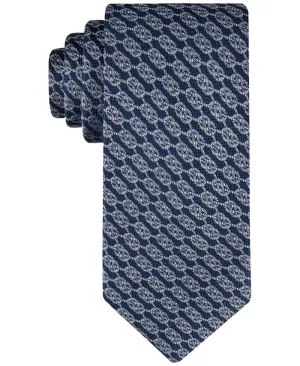 Tommy Hilfiger Men's Sailing Knots Tie Blue Size Regular