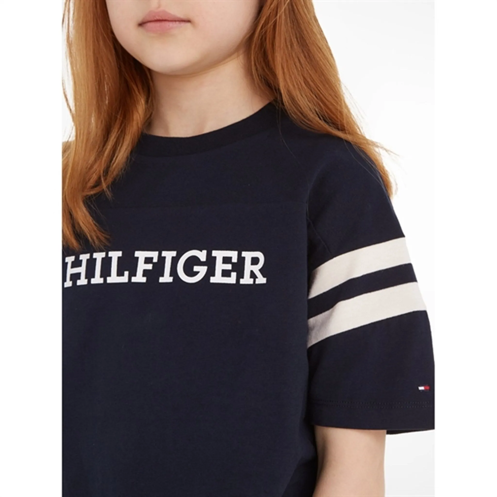 Tommy Hilfiger Monotype Varsity T-shirt Desert Sky