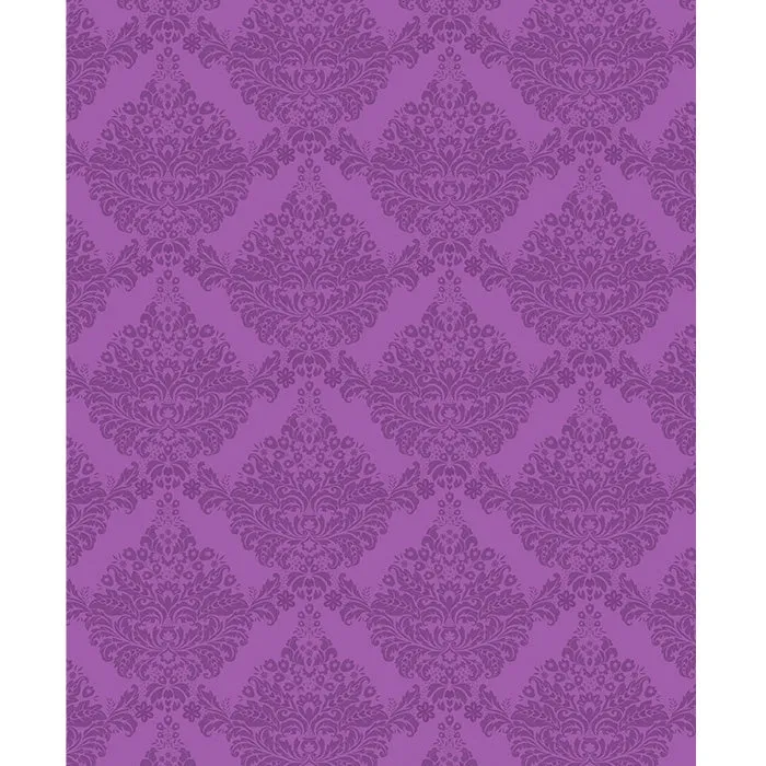 Tonal Fuchsia Damask Printed Backdrop