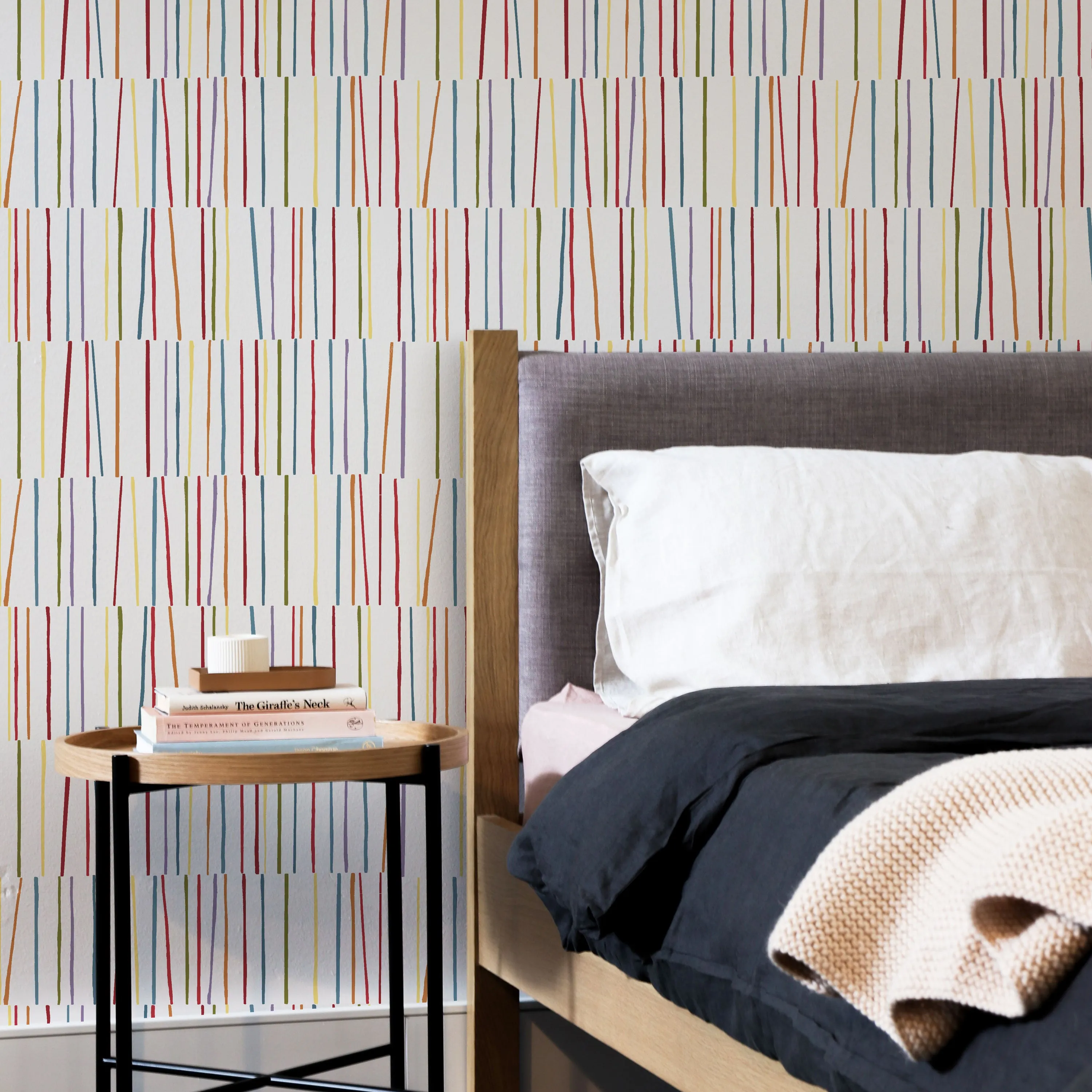 Tonal Shift Peel and Stick Wallpaper By Bobby Berk