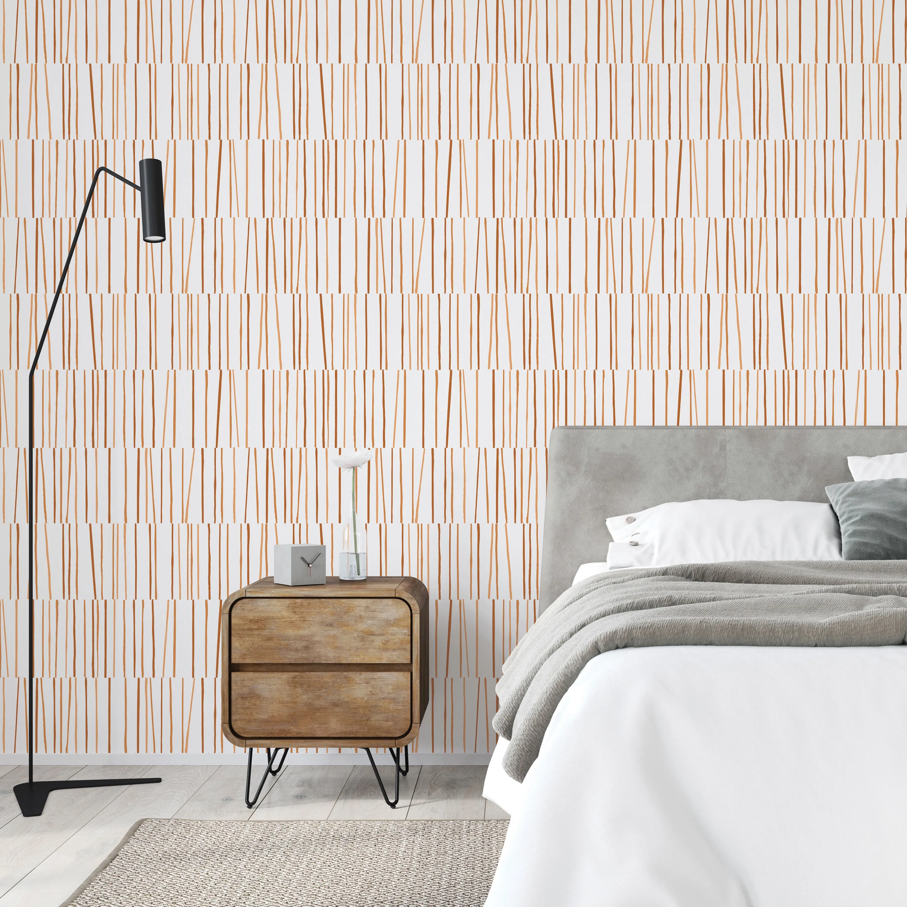 Tonal Shift Peel and Stick Wallpaper By Bobby Berk