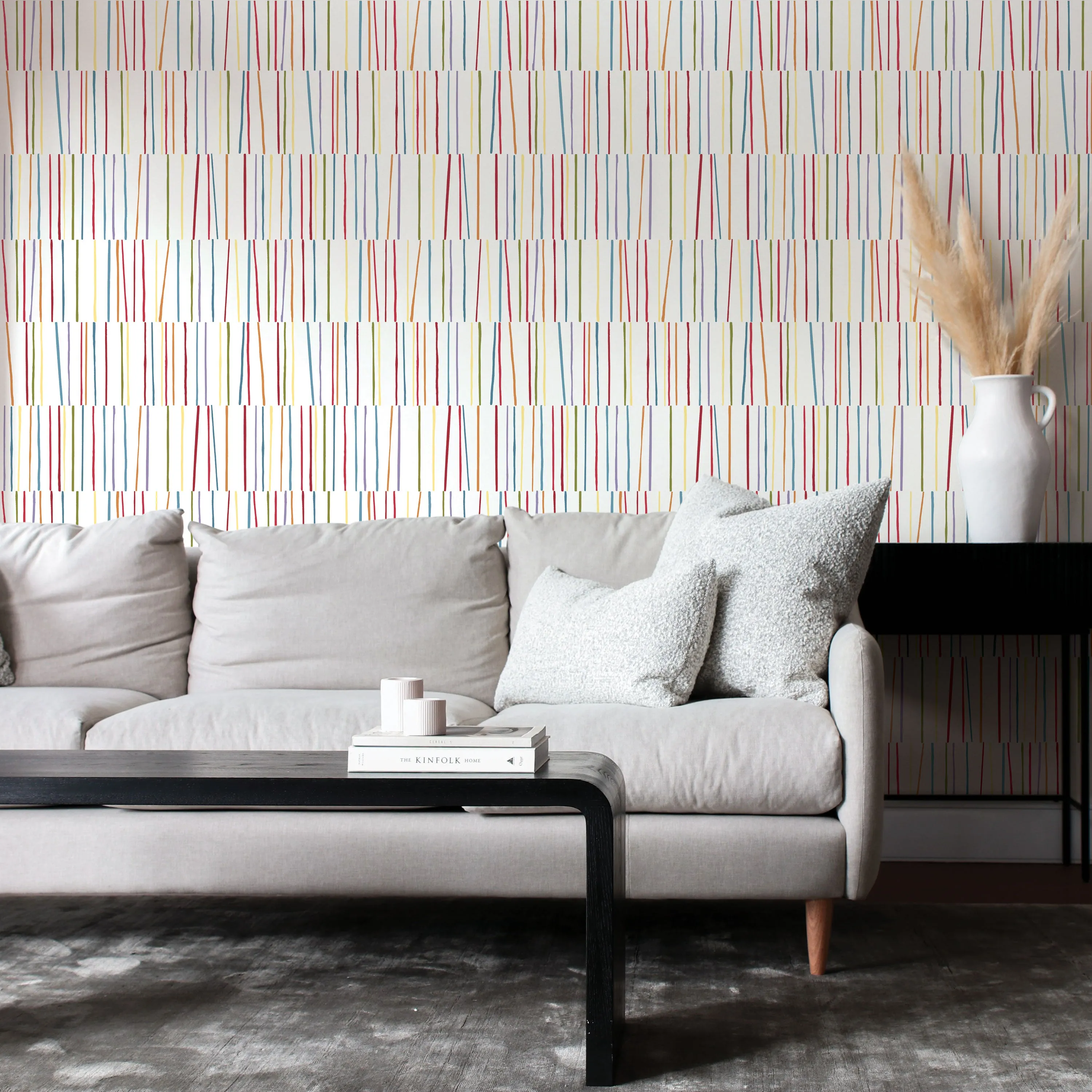 Tonal Shift Peel and Stick Wallpaper By Bobby Berk