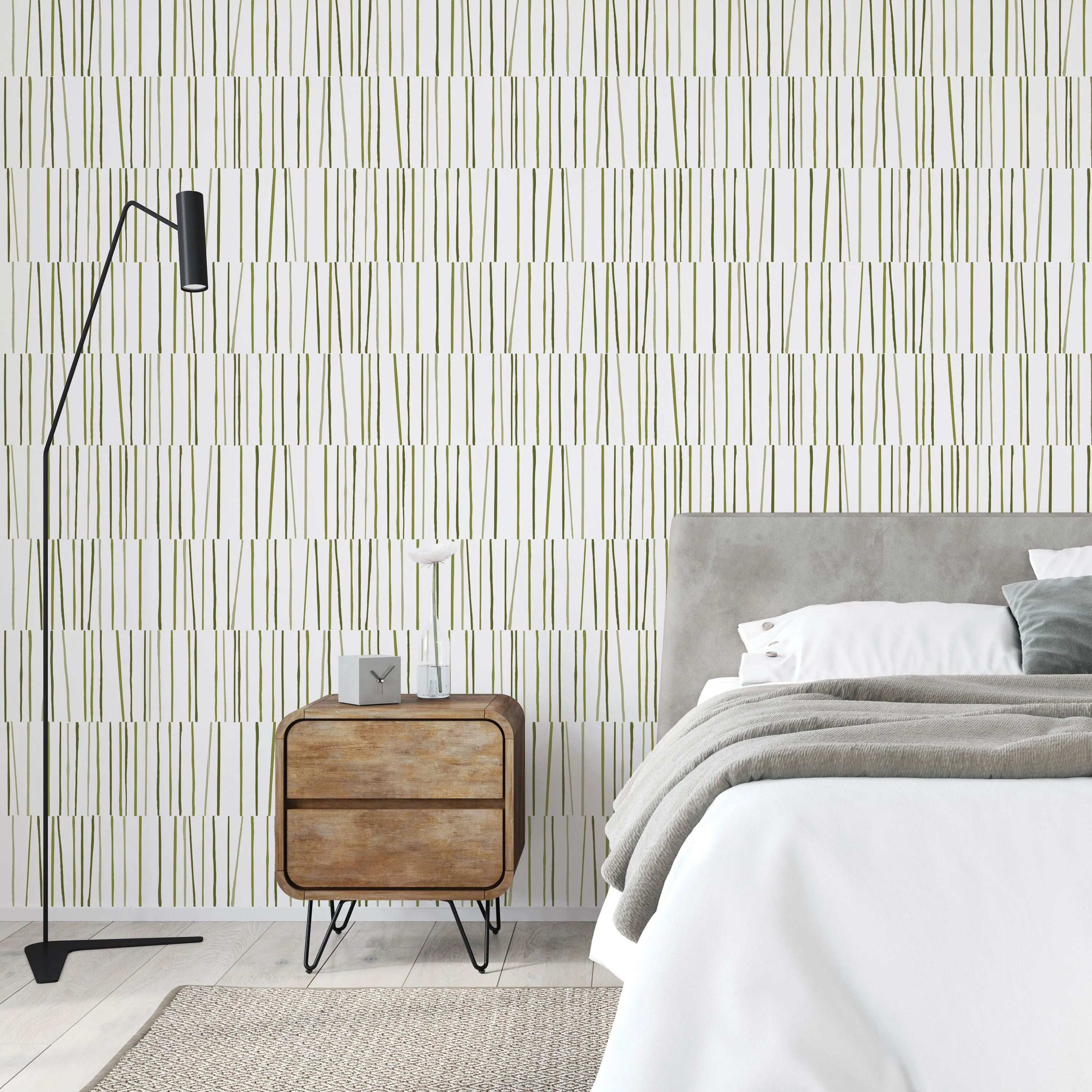 Tonal Shift Peel and Stick Wallpaper By Bobby Berk