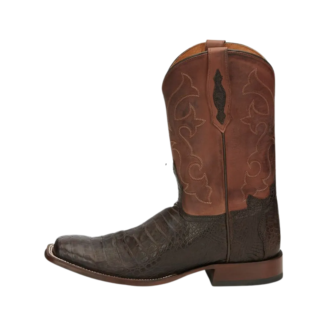 Tony Lama Men's Canyon Brown Caiman Boots